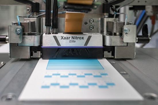 Xaar Nitrox printhead in use