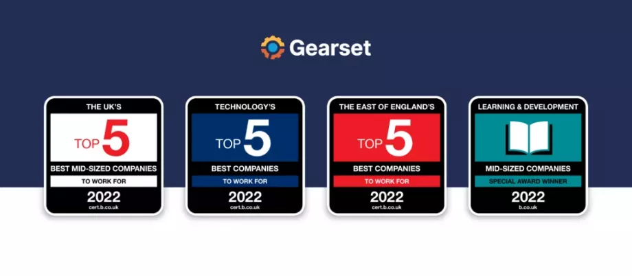 Gearset, Best Companies awards 2022