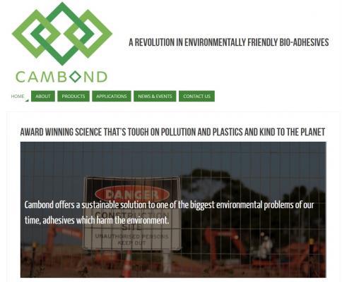 Cambond website page