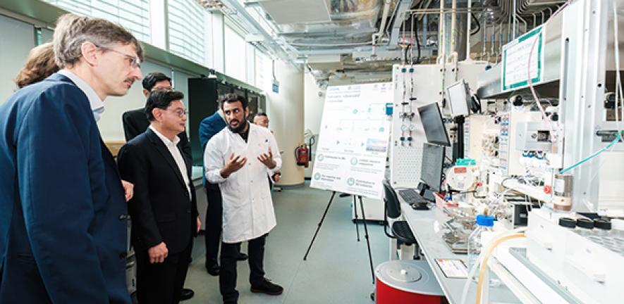 Deputy Prime Minister of Singapore visits Cambridge