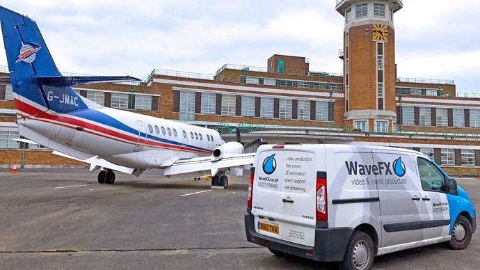 Traveling with a Carnet, WaveFX van at the airport