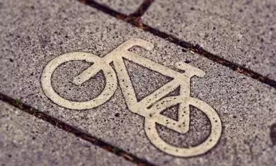 cycling road marking
