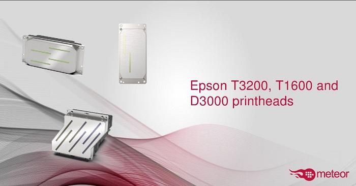 Meteor banner for Epson T3200, T1600 and D3000 printheads
