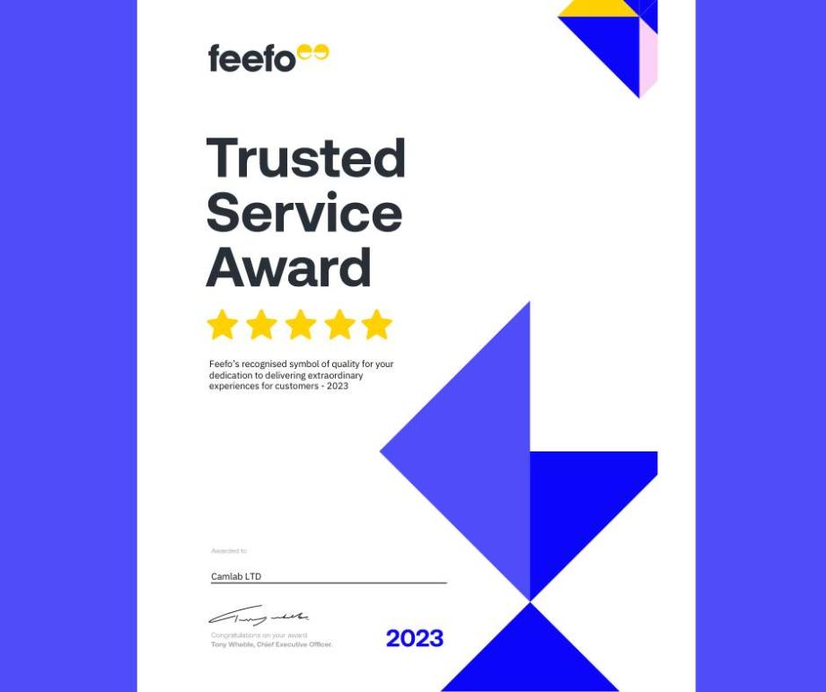 Feefo Customer Service Award