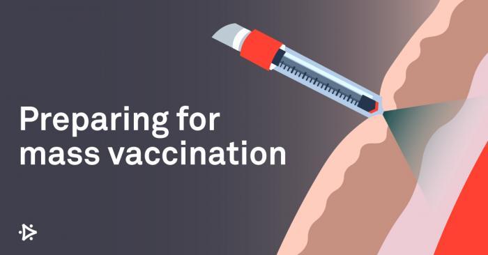 Preparing for mass vaccination_ image of syringe going into arm