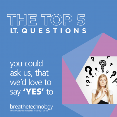 Top 5 IT questions banner