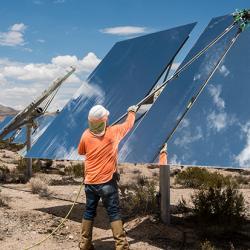   Ivanpah Solar Project  Credit: National Renewable Energy Lab