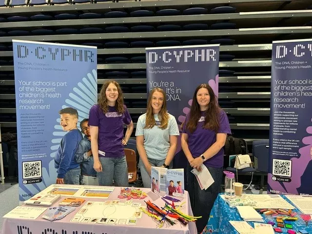 The D-CYPHR team attended the Leicester Grammar School STEM fair