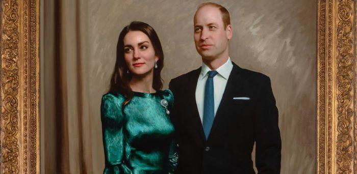 The Duke and Duchess of Cambridge, 2022 by Jamie Coreth